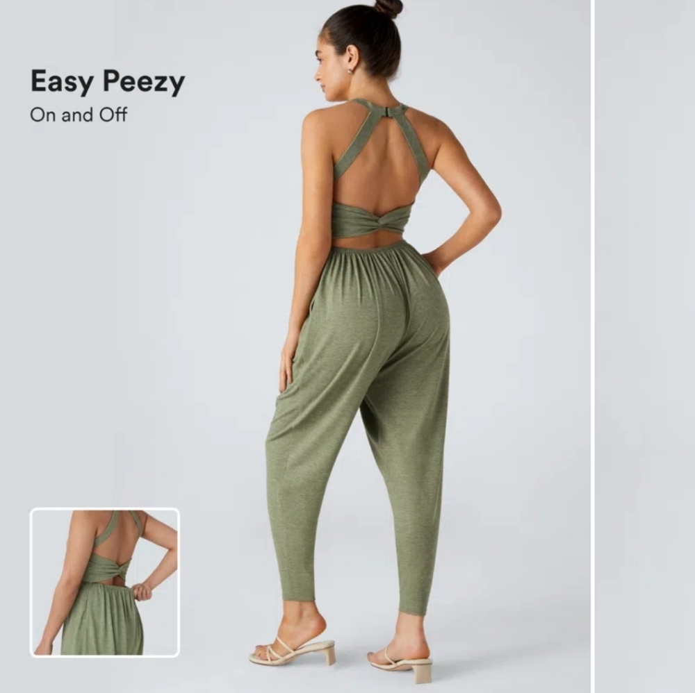 Green Jumpsuit